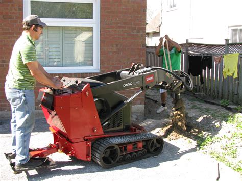 mini dingo digger hire|walk behind digger rental.